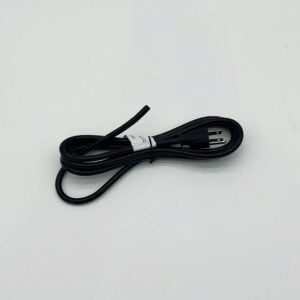 8 foot molded black power cord 86-7009