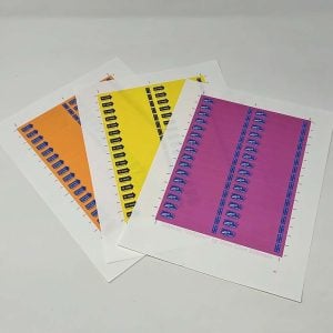 Laser 78 RPM Title Strip sheets