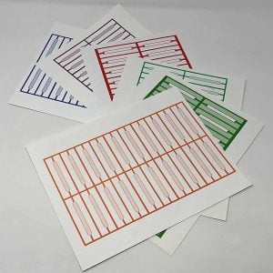 Laser Double Title Strip