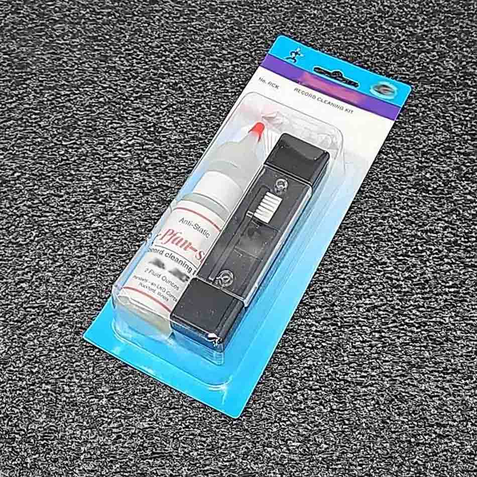 Glomora Vinyl Record Cleaning Kit, Antistatische Borstel En Stylusreiniger, Essentieel Voor Onderhoud Van Platenspelers