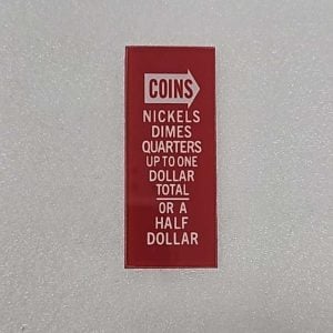 161 220 222 coins glass new 56-2060