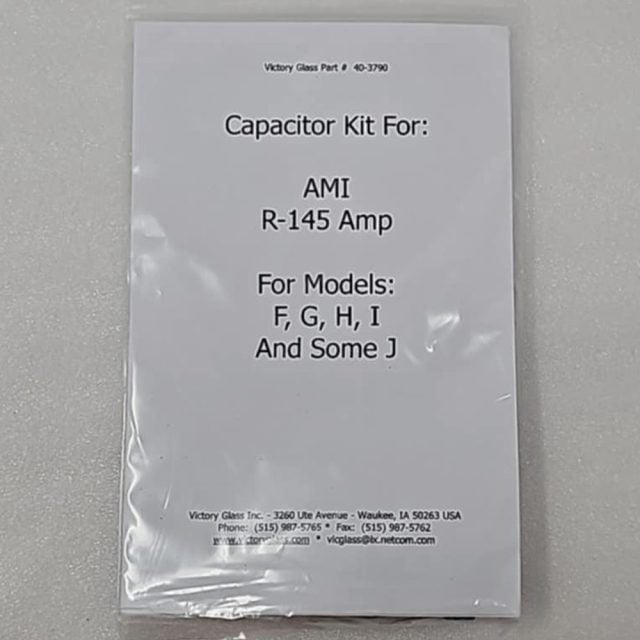Romance R145 AMI R-145 Amplifier Capacitor Kit - Victory Glass