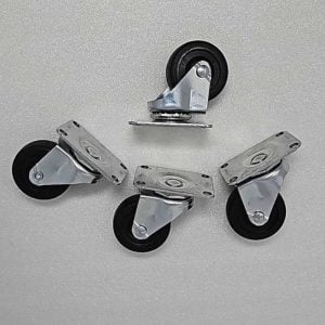 Bolt on caster set 49-6480