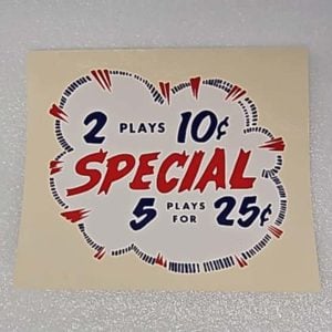 Cloud pricing decal 10-2198