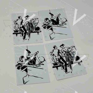 Seeburg 220 222 picture inserts set