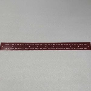 Maroon selection indicator strip 49-1926