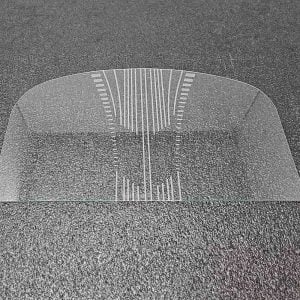 Rock Ola 1428 Etched Glass 36-1861