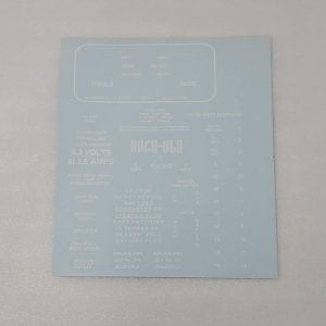 Rock Ola Decal Sheet 36-3015