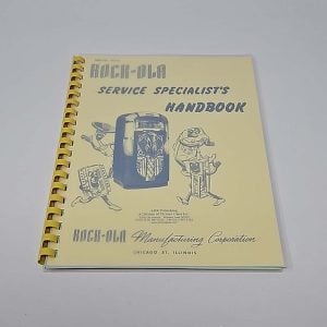 Rock ola 1422 serive handbook 37-1166