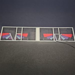 Seeburg 222 Lower program glass 57-3141