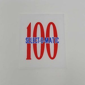 Seeburg G W Mech emblem insert 52-2008