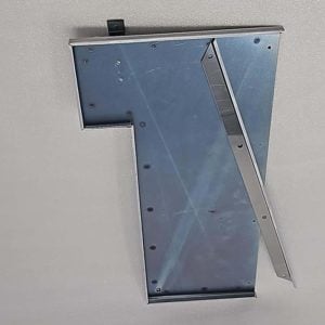 Seeburg G W side mirror frame right 52-4046