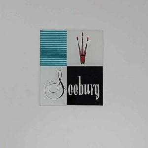 Seeburg Mechanism cover glass emblem 56-2066