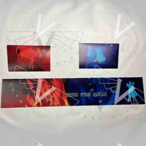 Seeburg SS160 Stereo Showcase Front and Side Art set
