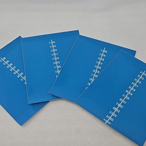 Blue Title board labels 04-1428
