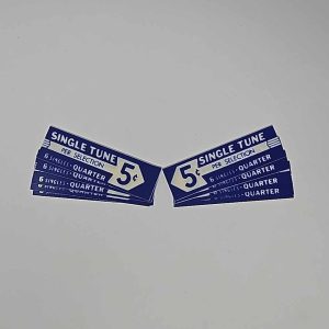 Drum Pricing Labels Blue 5C