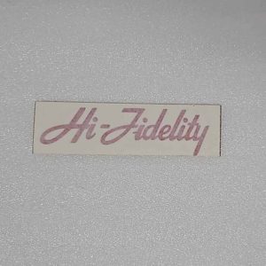 Hi Fidelity Decal 02-4137