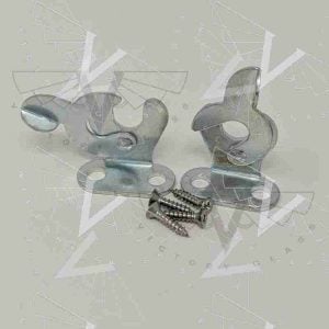 hook and latch for back door pair