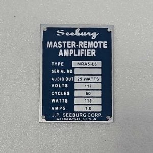 MRA5-L6 id plate 53-5859