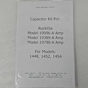 Rock Ola 1448 1452 1454 amplifier cap kit 38-3773
