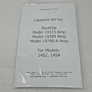 Rock Ola 1452 1454 Amp Cap Kit 38-3775