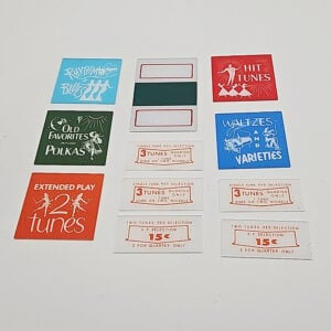 Rock Ola 1455 Classification Card sets 38-4162