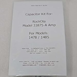 Rock Ola 1478 1485 cap kit 38-3781