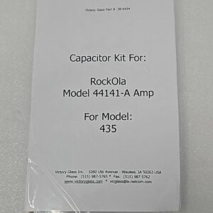Rock Ola 435 amp cap kit 38-6434