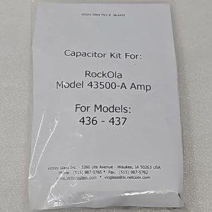 Rock Ola 436 437 Amp Cap Kit 38-6435