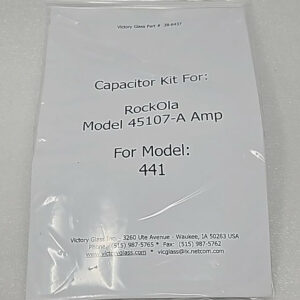 Rock Ola 441 Amp Cap Kit 38-6437