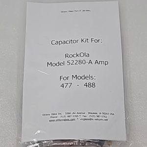 Rock Ola 477-488 amp cap kit 38-6441