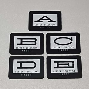 Rock Ola Tempo 2 button letter cards 38-4154