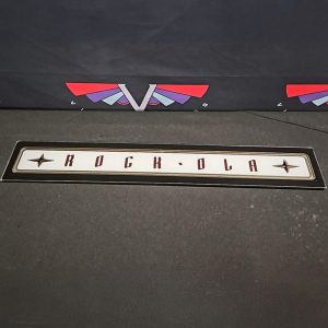 Rock Ola logo front glass 38-4026