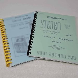 Seeburg 222 manual combo pack 60-2752