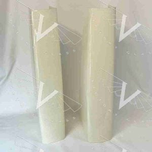 Seeburg C Pilaster Pair White