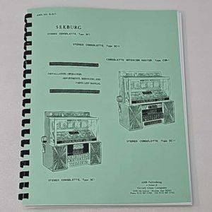 Seeburg Consolette Wallbox manual 60-1155