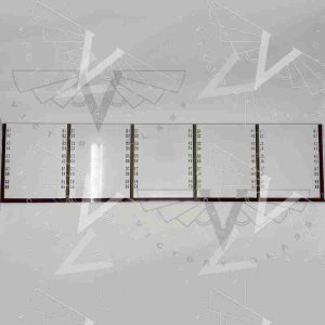 Seeburg L100 program glass