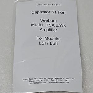 Seeburg LS1 LS2 amp cap kit 63-6445