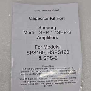 Seeburg SHP1 SHP3 Cap kit 63-6448