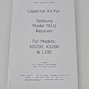 Seeburg TEU1 Cap Kit 60-2837