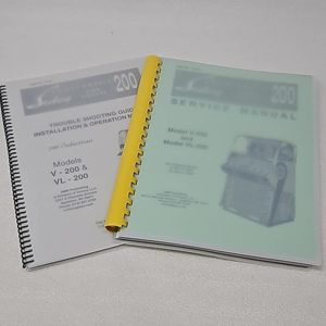 Seeburg V200 VL200 manual combo pack 60-1110