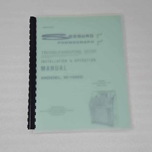 Seeburg c troubleshooting guide 60-1100