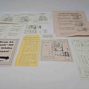 Seeburg internal Label set 10-2964