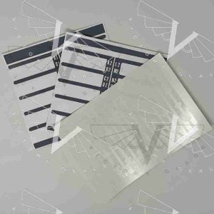 Wurlitzer 2000 title strip holder decal set