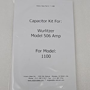 Wurlitzer 1100 506 Amp Cap Kit 07-1480