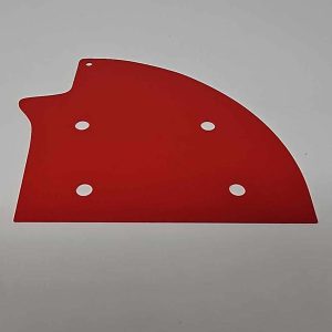 Wurlitzer 1100 Lower Grill Red Plastic 07-1452