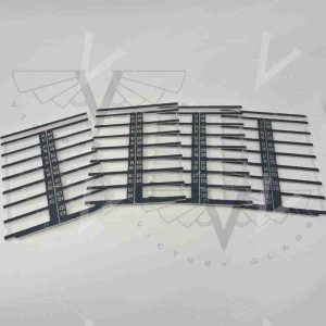 Wurlitzer 1700 1800 title holder plastic set of 4