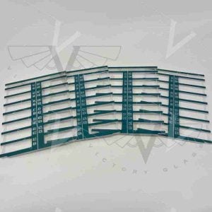 Wurlitzer 2104 title holder plastic set of 4