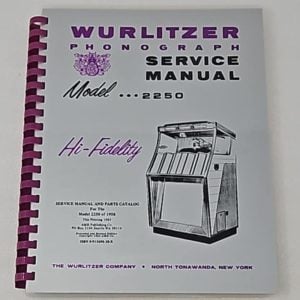 Wurlitzer 2250 Service Manual 23-1049