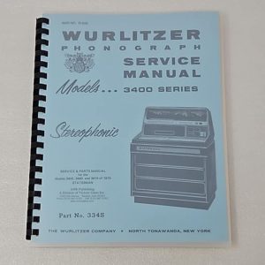 Wurlitzer 3400 manual 23-1063